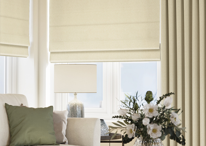 Wexley, Rich Cream - Roman Blind - Image 5